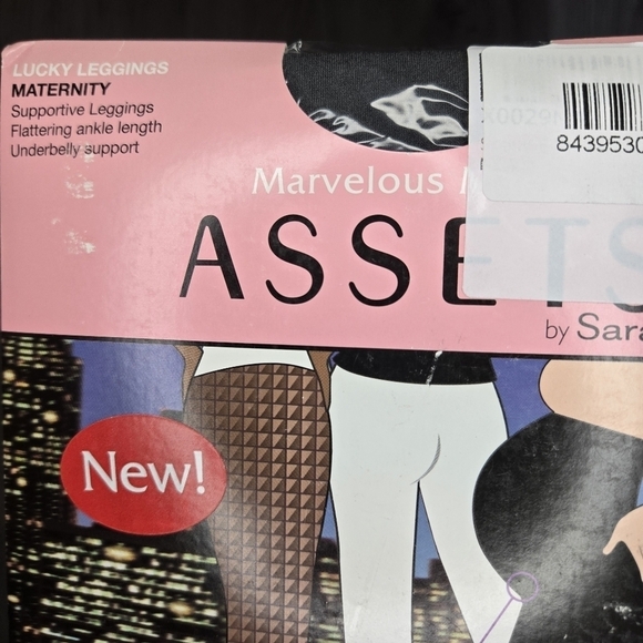 Spanx Assets Lucky Leggings Maternity Size 1 NIB New Charcoal Gray Shapewear - Picture 4 of 9